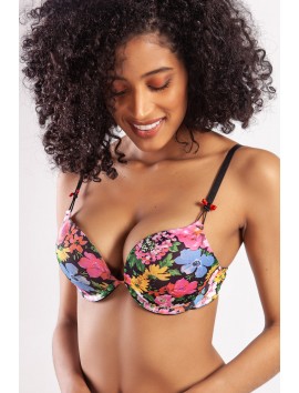 Golshan Garden Heavy Push up Bra, Siyah Konforlu ve Şık Sütyen