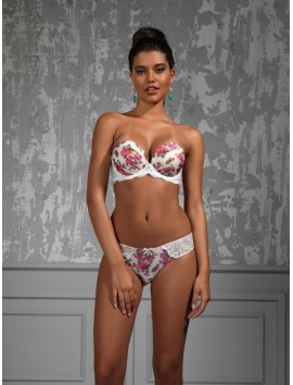 Golshan Gardenia Balconette Heavy Push Up Bra, Ekru Konforlu ve Şık Sütyen