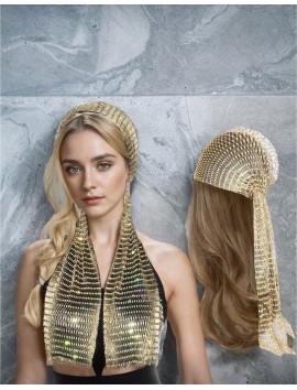 Taşlı Kafa Aksesuarı Kristal Bandana