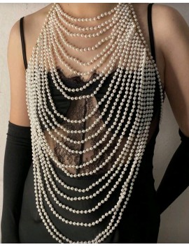 İncili Seksi Vücut Aksesuarı , Şık Bustiyer