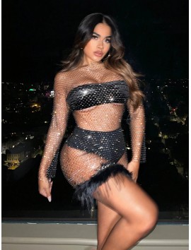 BÜYÜK BEDEN ELBİSE TÜYLÜ