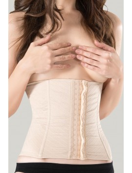 Agraflı Bel Korsese,Underbust Toparlar,1 Beden İncelten,Gün Boyu Konforlu Sıkılaştırıcı Bambu Korse